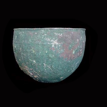 a-western-asiatic-bronze-vessel-of-deep-form-and-decorated-with-ribbing_06832a
