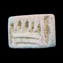 double-sided-faience-scaraboid-with-cartouche-and-glyphs_x4676b