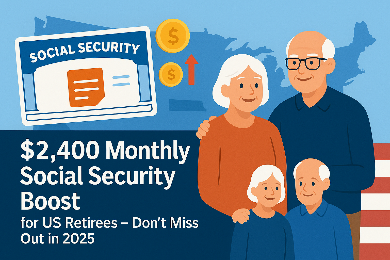 2,400 Monthly Social Security Boost for US Retirees