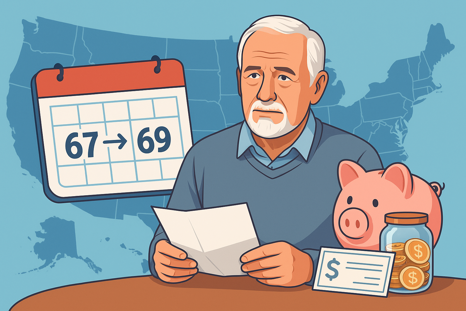 Goodbye to Retirement at 67 — US Raises Retirement Age to 69 in 2025